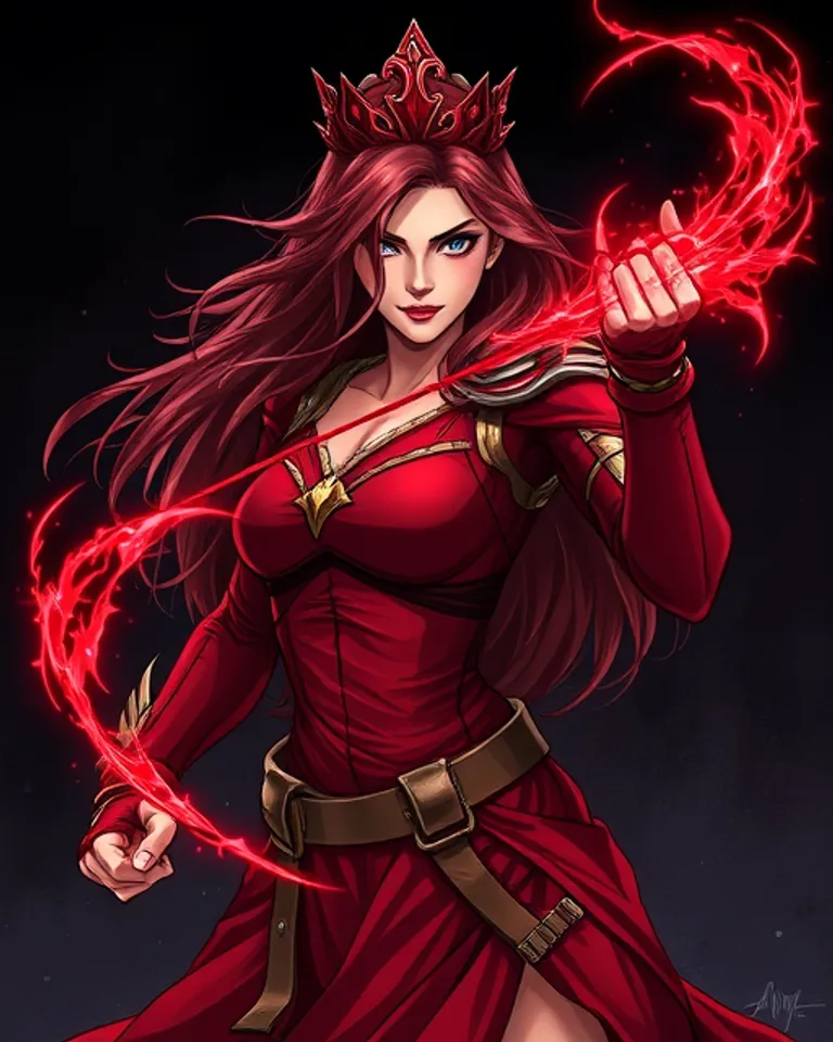 Portrait of Scarlet Witch