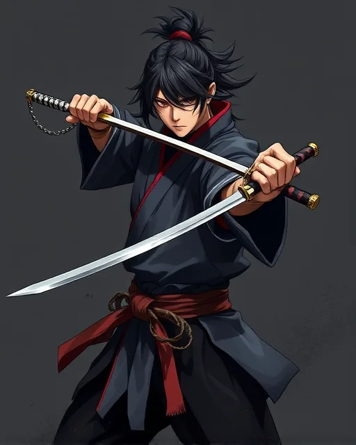 Portrait of Cursed Shinobi