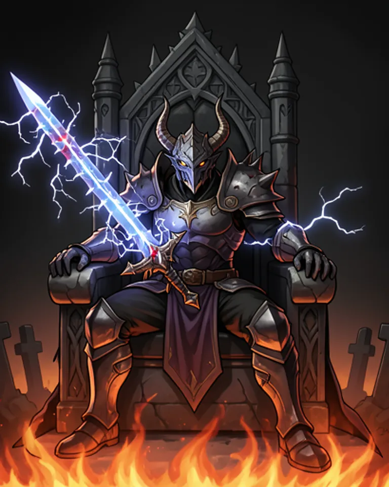 Portrait of Emphereal The Mage of Destruction
