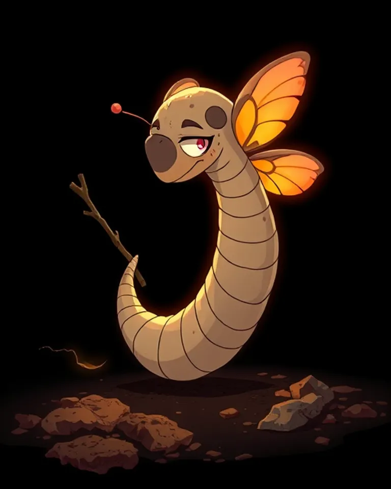 Portrait of Mob the Worm