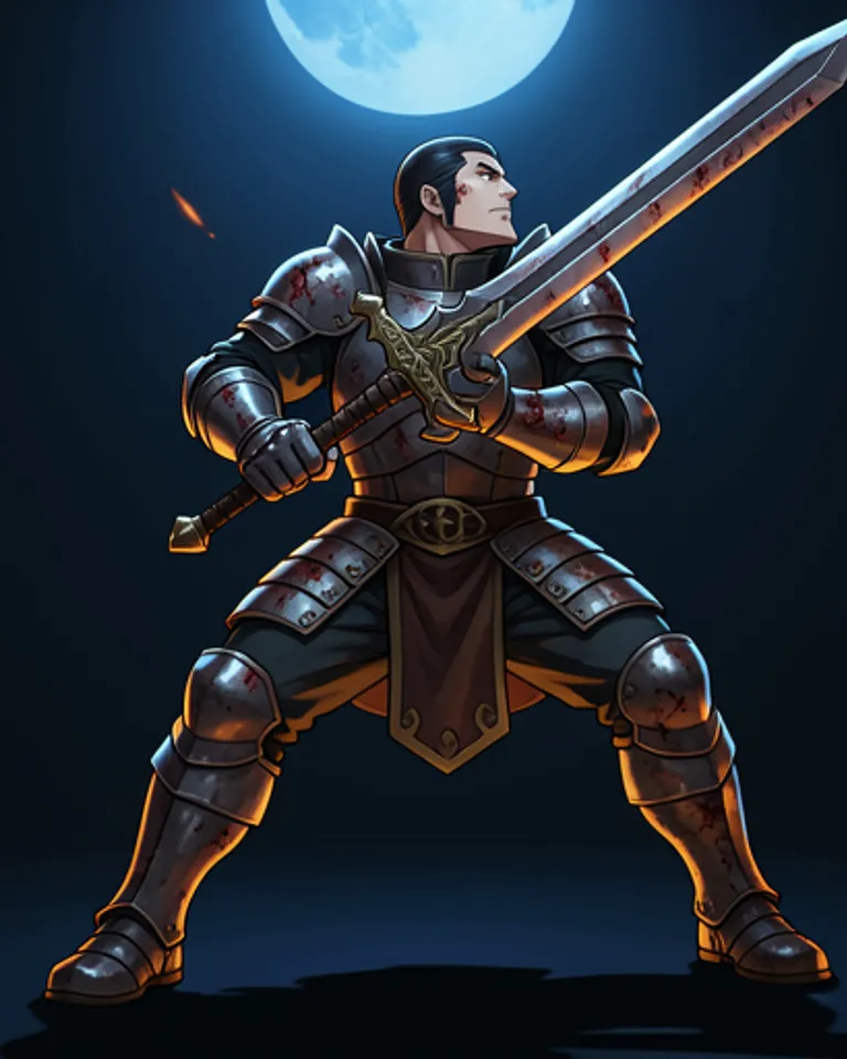 Portrait of Darius, the Iron Duelist
