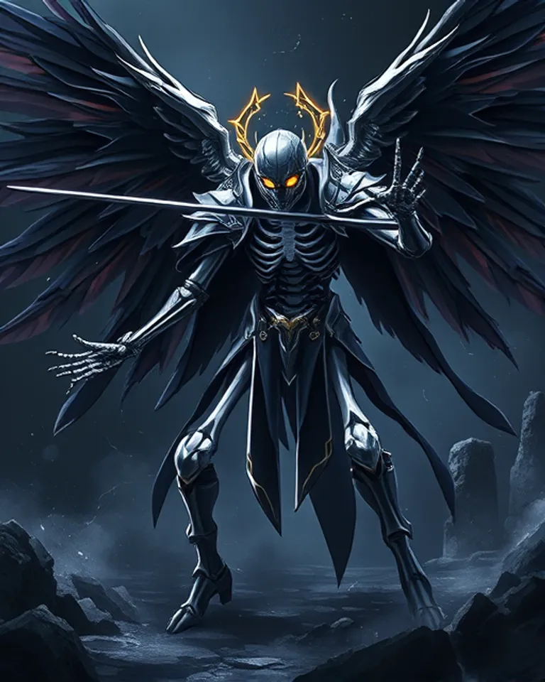 Portrait of Seraph of the Empty Singularity