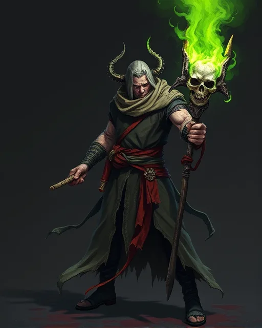 Portrait of Fell Mage