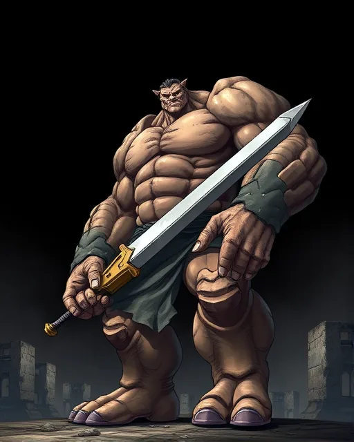 Portrait of Hungering Giant