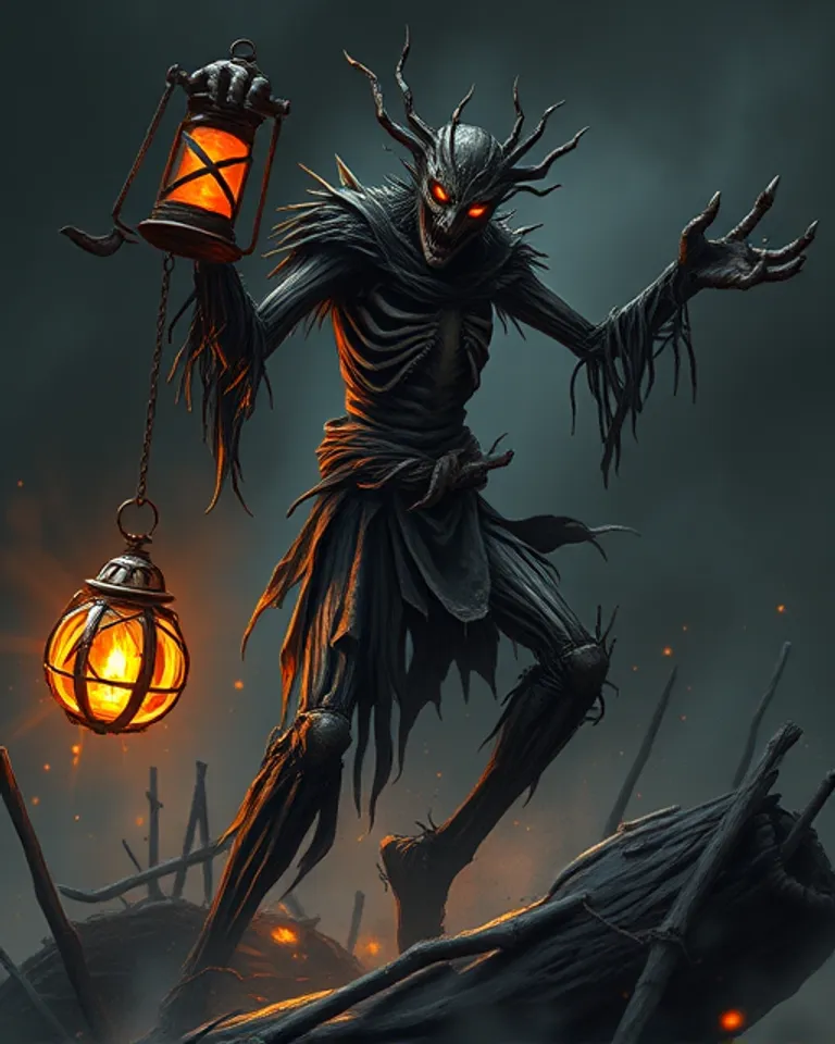 Portrait of The Wicker Man