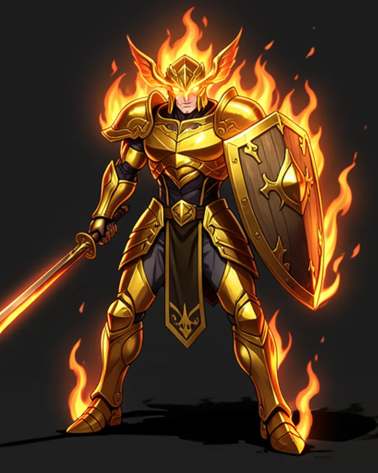 Portrait of Aurex, The Solar Judicator