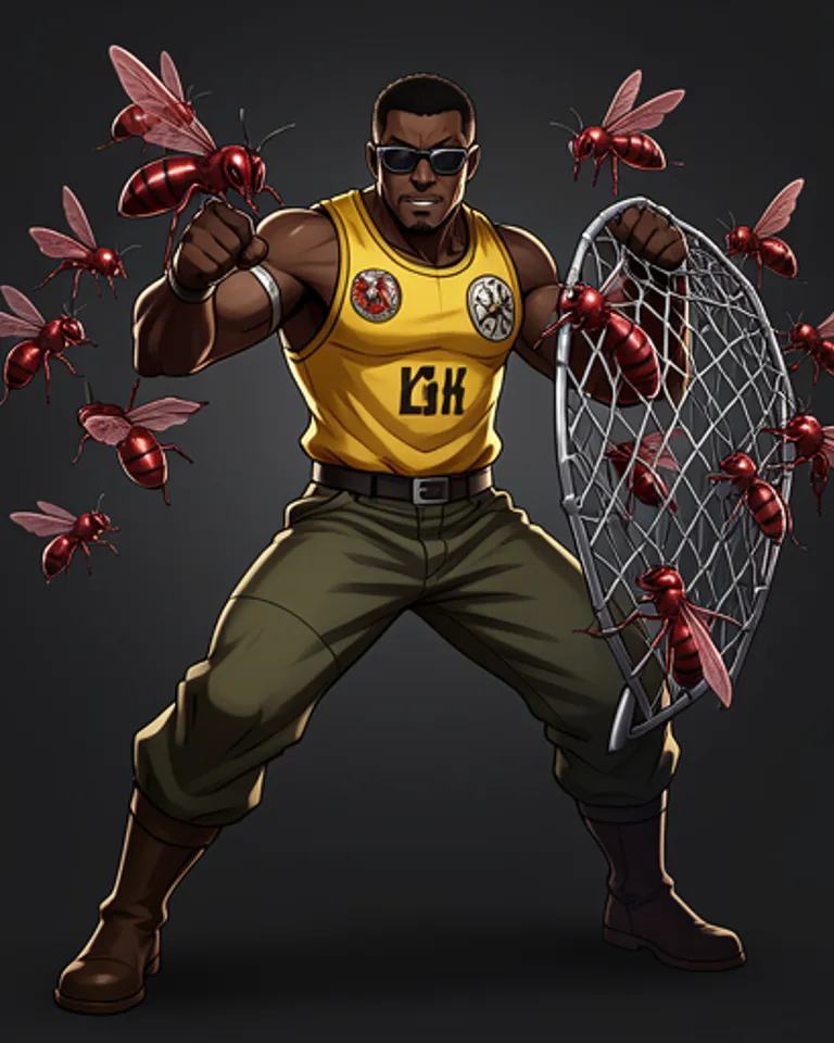 Portrait of Ednaldo Pereira, Swarm of Wrath