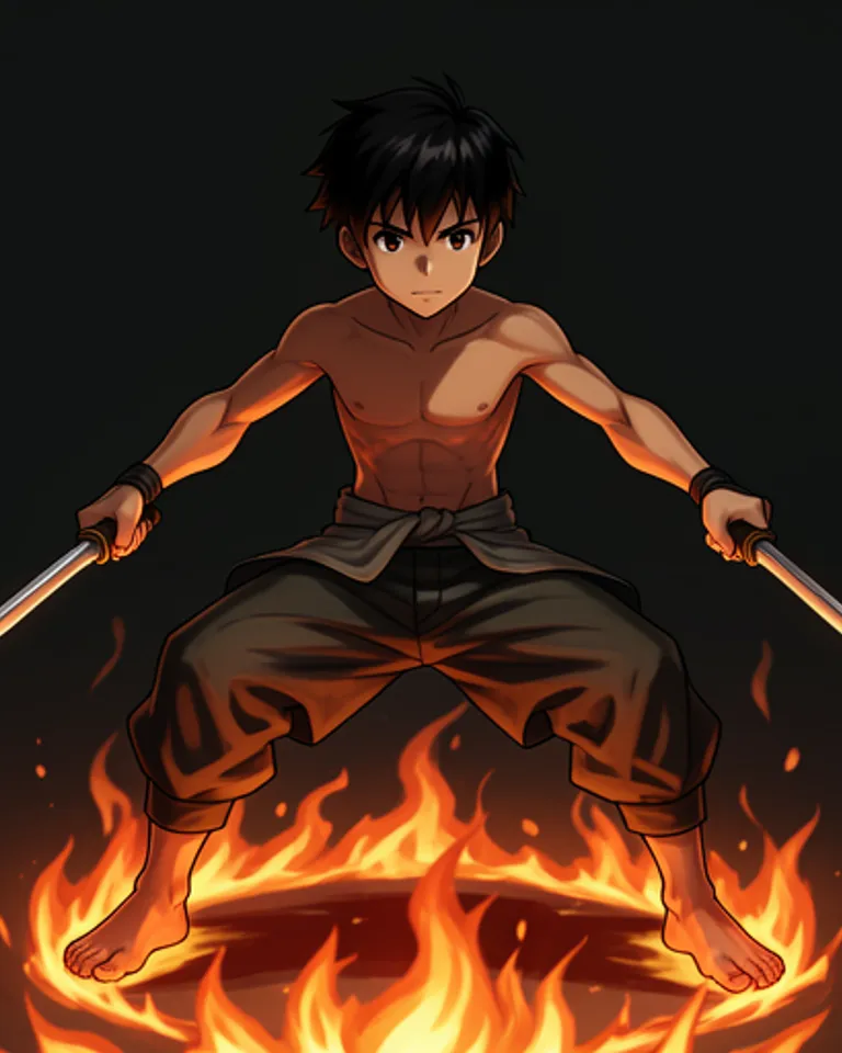 Portrait of Krat the prodigy of sand