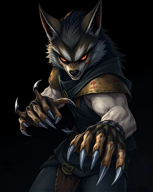 Portrait of Hunt Werewolf