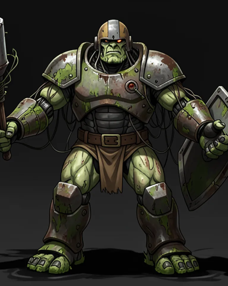 Portrait of Grumblebot