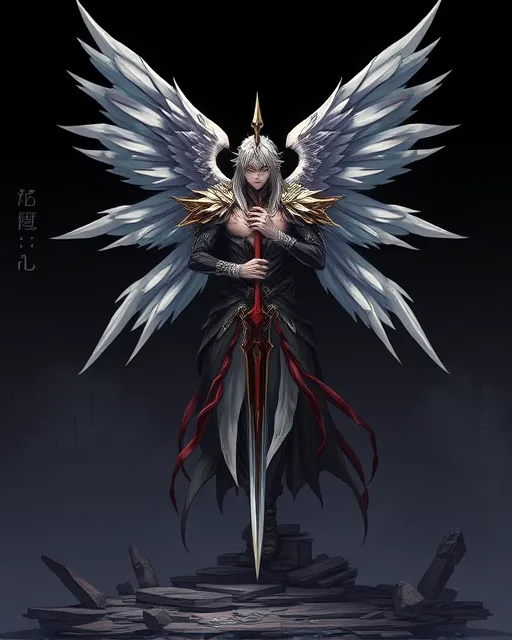 Portrait of Fallen Seraph