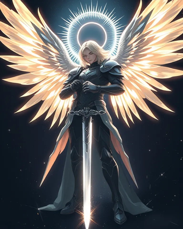 Portrait of Kael the archangel