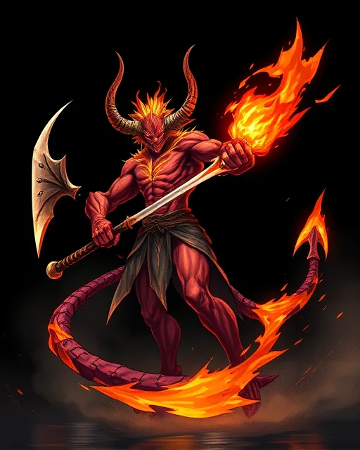 Portrait of Ruin Devil