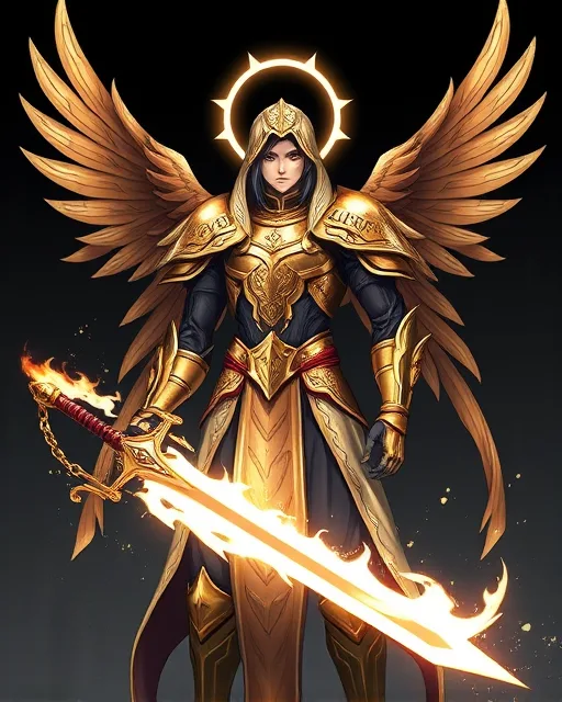 Portrait of Sundered Angel