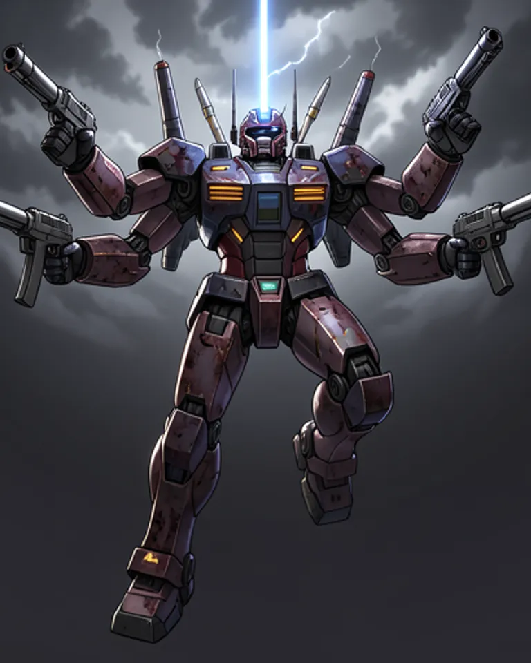 Portrait of Void corrupted GUN b.o.i