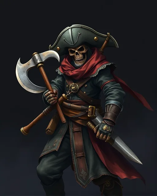Portrait of Dead Buccaneer