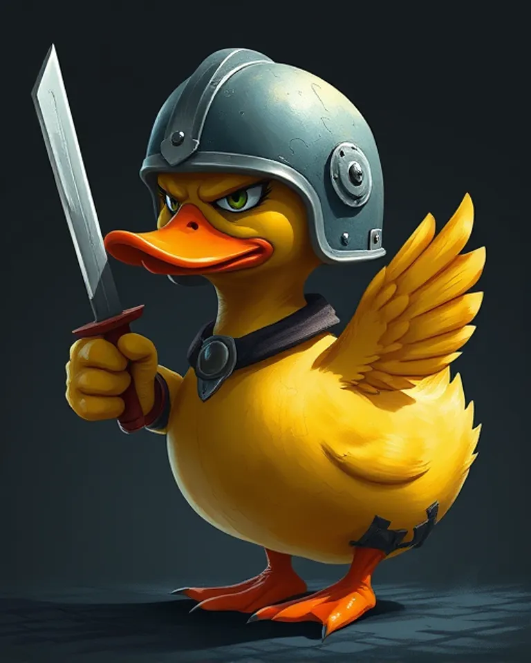 Portrait of Ducky 