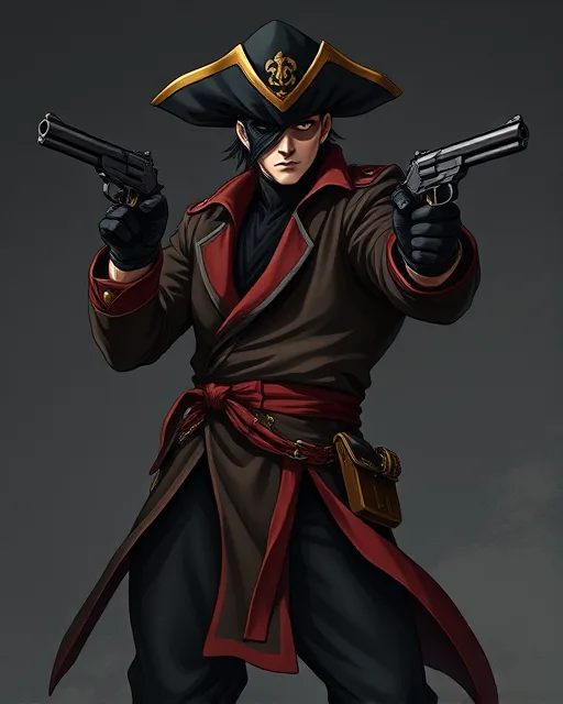 Portrait of Black Corsair