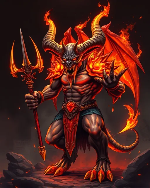 Portrait of Brimstone Demon