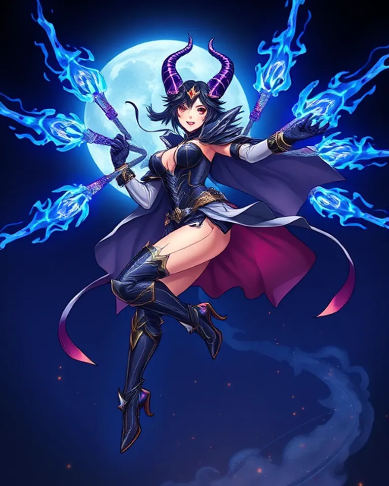 Portrait of Juri, Archdemon of Pride