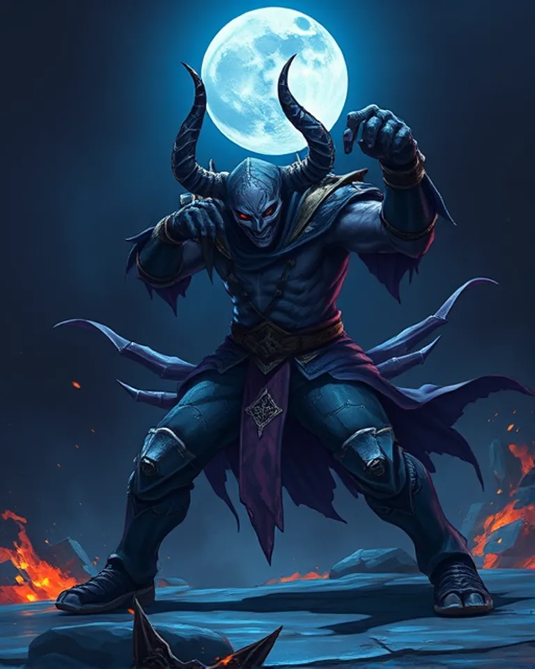 Portrait of Slaanesh
