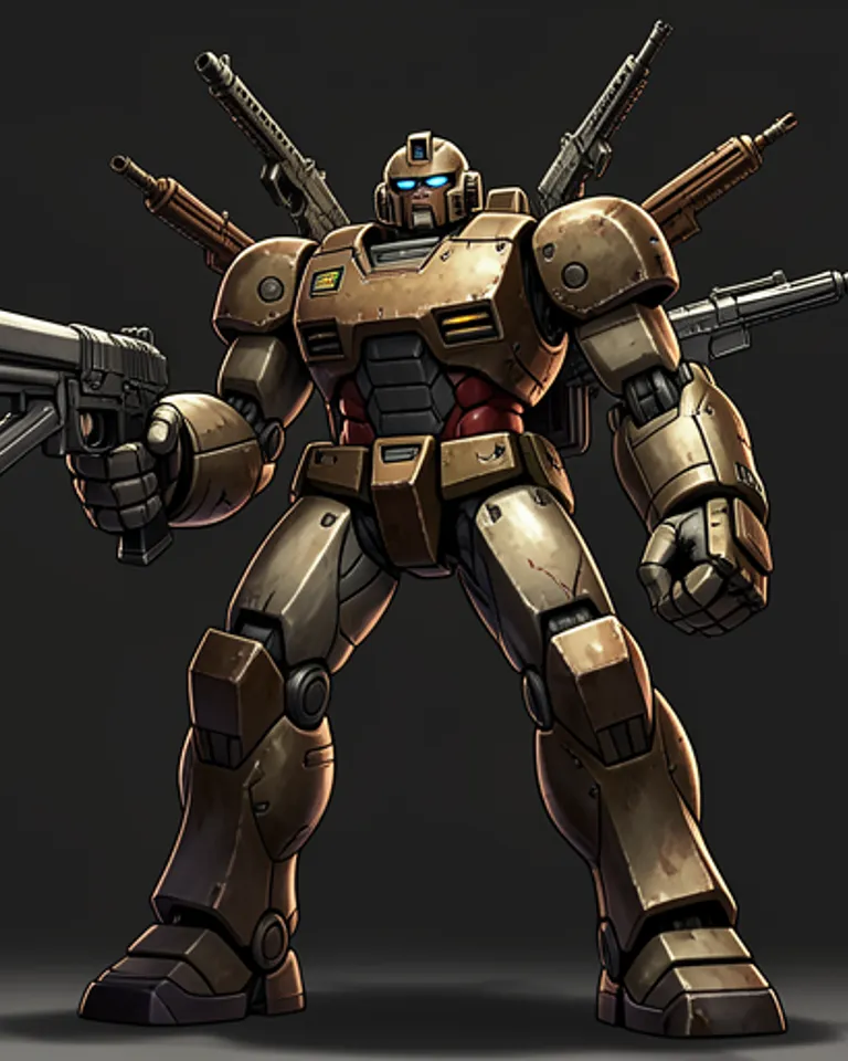 Portrait of Gunther the Living Armory
