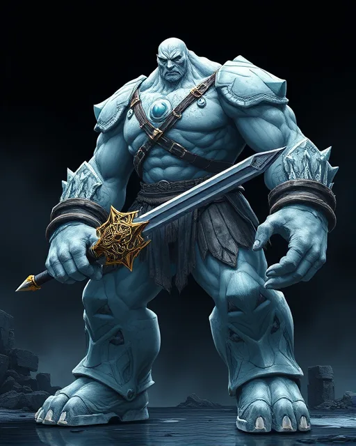 Portrait of Glacier Giant