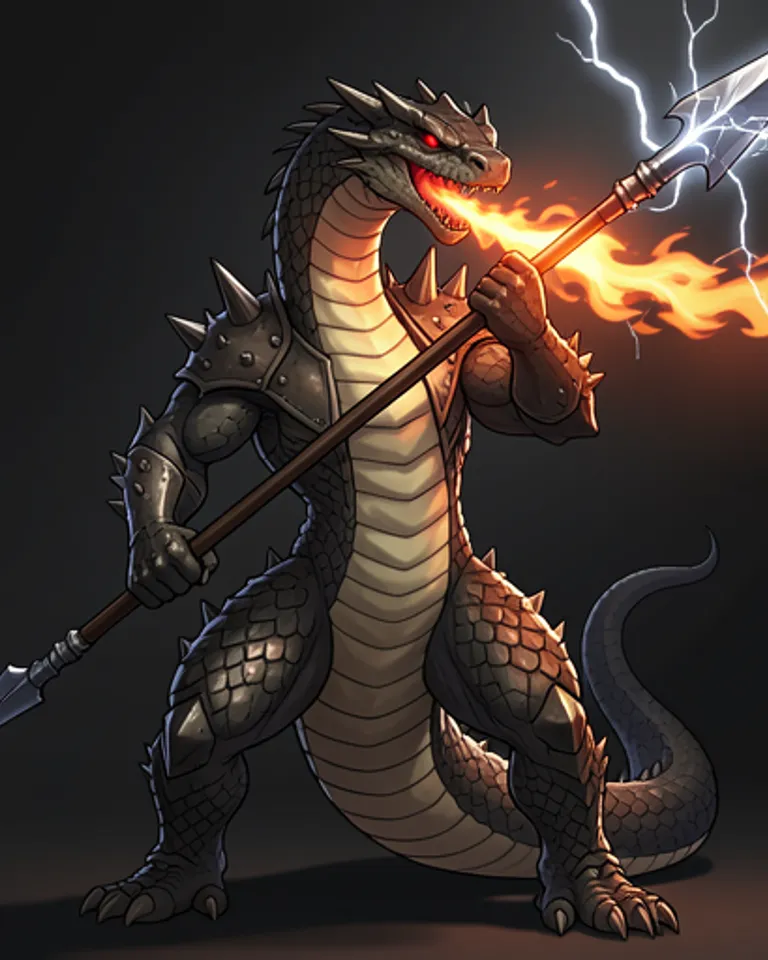 Portrait of Krok the Dragonslayer