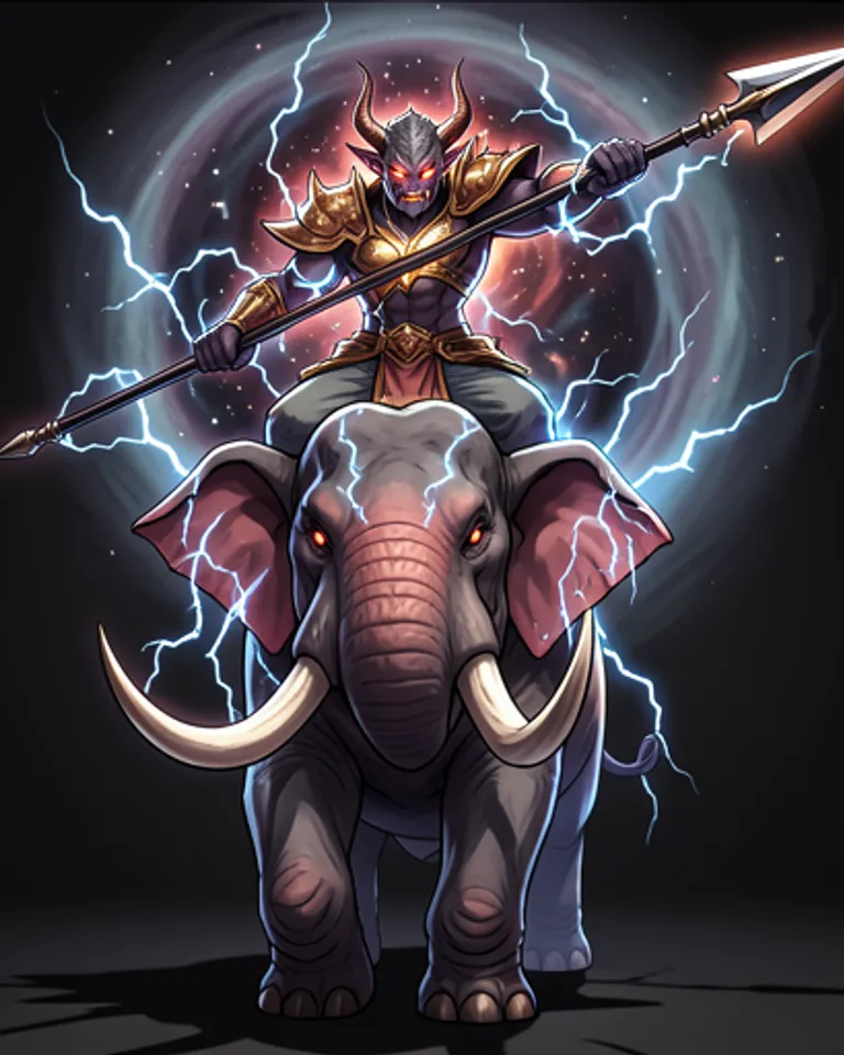 Portrait of Lord Vajra, the World-Breaker