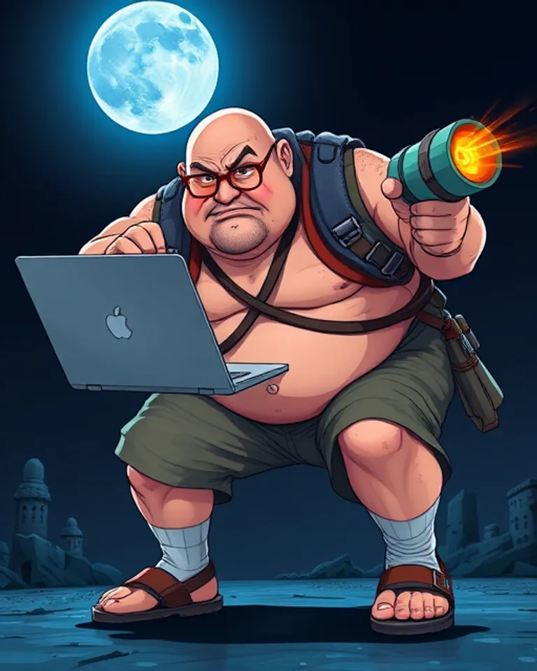 Portrait of Reddit moderator