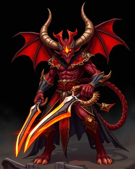Portrait of Abyssal Devil