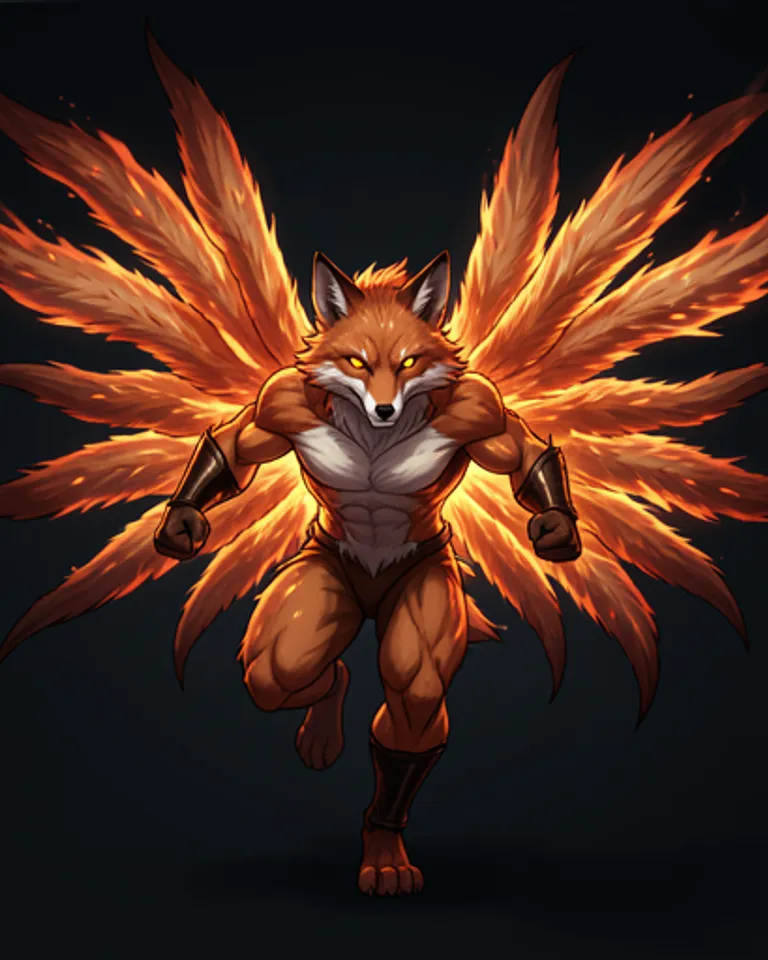 Portrait of Heavenly Fox