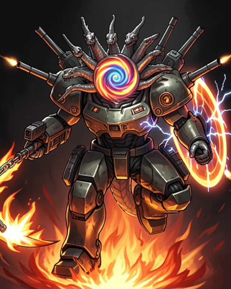 Portrait of Vortex Teleporting Dragon Lord