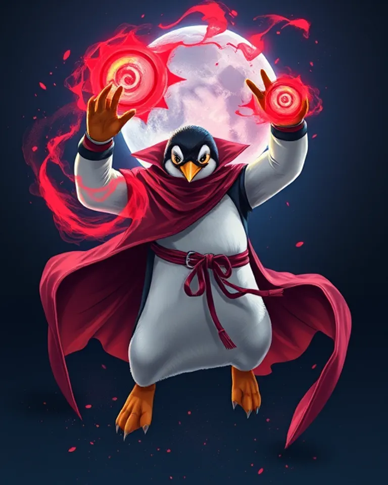 Portrait of Doctor Pengu