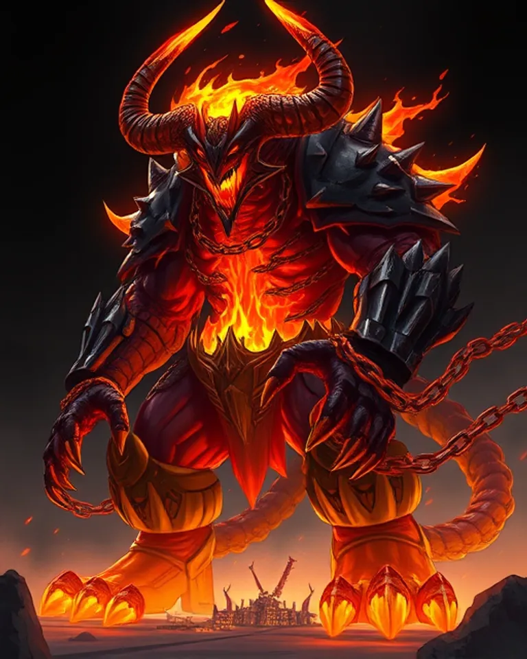 Portrait of Vulkhar, World-Breaker