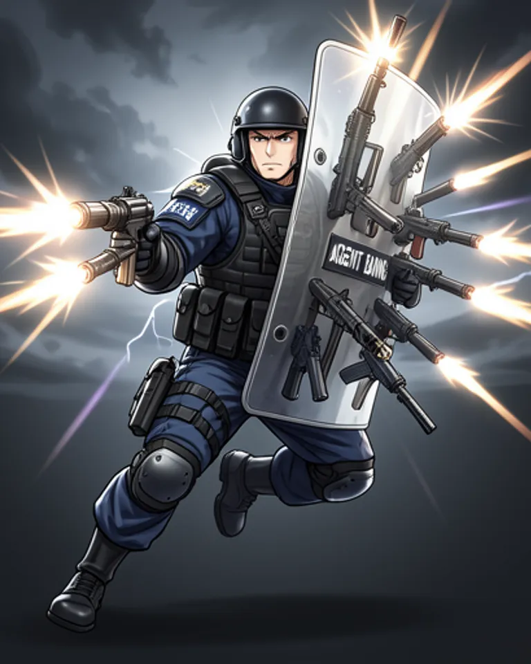 Portrait of Agent BANG