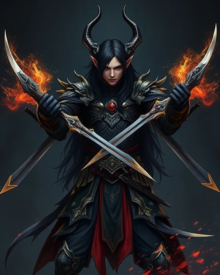 Portrait of Mael the Crismon
