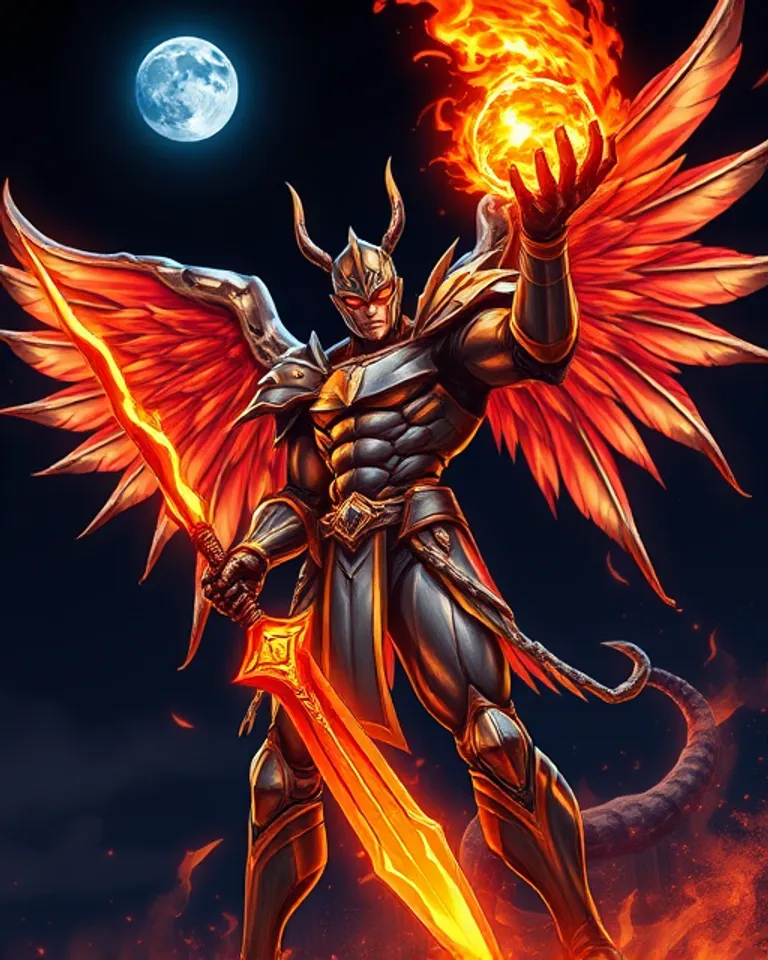 Portrait of Eternal Blaze
