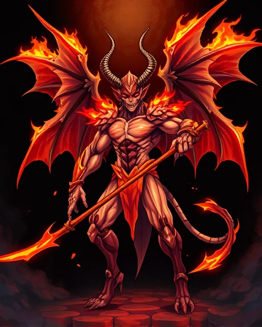 Portrait of Doom Devil