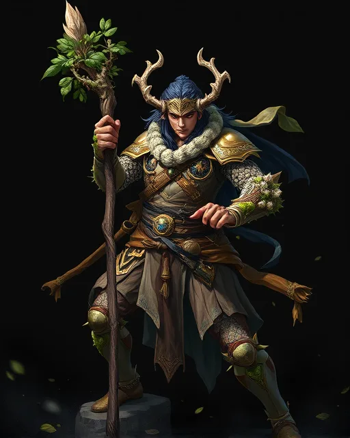 Portrait of Ancient Druid