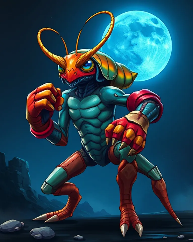 Portrait of KRILL THE MOLUSC