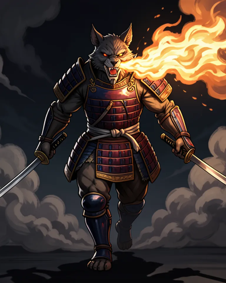 Portrait of The beast of Tatamba