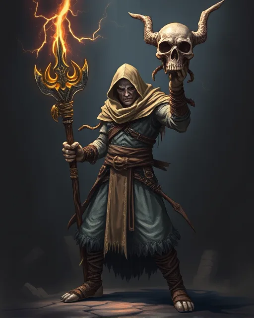 Portrait of Dire Warlock