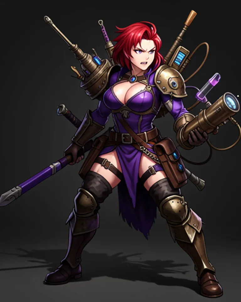 Portrait of violet the inventor empress