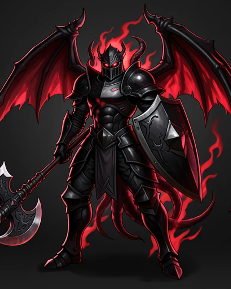 Portrait of The Crimson Harbinger