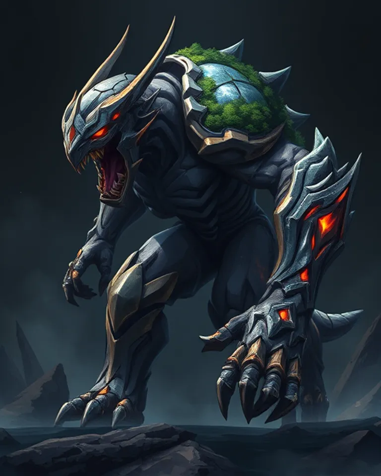 Portrait of Worldforged Titan