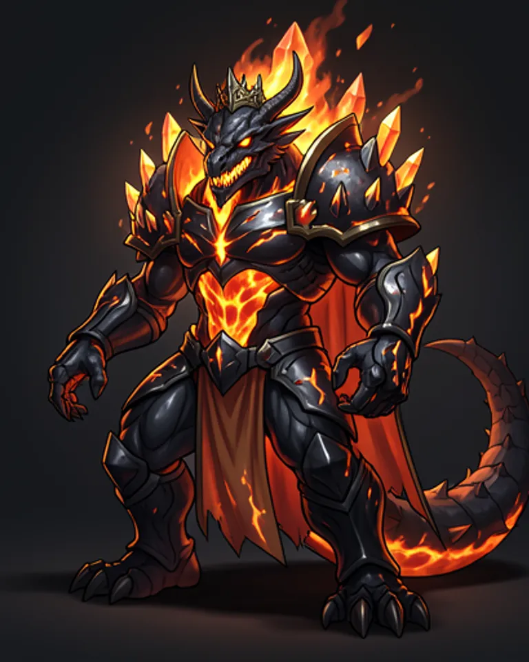 Portrait of The Throne Beast
