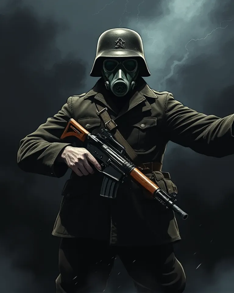 Portrait of Krieg.