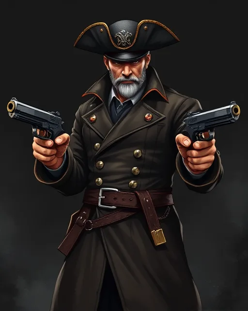 Portrait of Rotting Captain