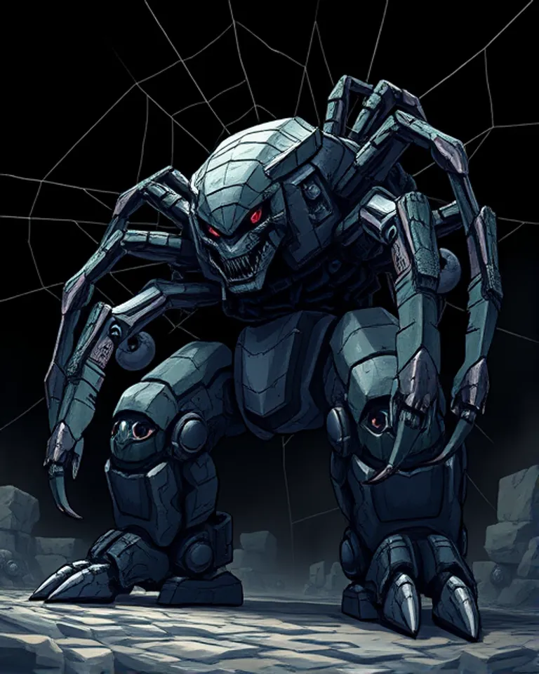 Portrait of Spidergolem